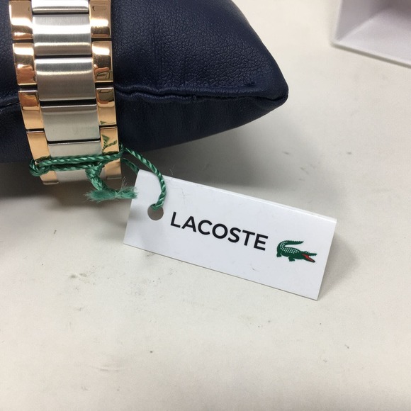 Lacoste Victoria 2001033 Wristwatch, Women's Size 38MM - Silver/Gold - Picture 5 of 9
